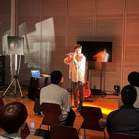 地域連携環境講義でChojiさんが講演